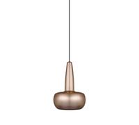 Clava Pendant With Rosette Brushed Copper/ Black