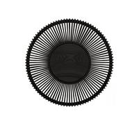 Clava Up Wall/ Ceiling Light Large Black Black