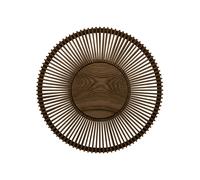 Clava Up Wall/ Ceiling Light Large Dark Oak