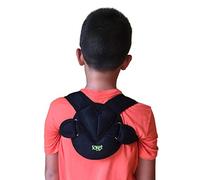 Clavicle Bandage by Soles - Adjustable, Flexible, Breathable Neoprene - Unisex - Improves Poor Posture & Osteoporosis, Clavicle Brace for Collarbone Injuries (Pediatric)