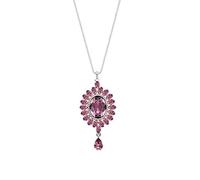 Clavicle Chain Female Elemental Crystal Necklace Exaggerated Temperament Short Necklace