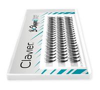 Clavier Artificial lashes in tufts B-Curl | 10 lashes in a tuft | Different lengths from 6 to 14 mm | Natural looking, for a multidimensional effect