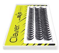 Clavier Artificial lashes in tufts Du2o Double Volume | 20 lashes in a tuft | Different lengths from 8 to 14 mm | Ultra volume, for a perfect look