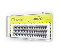 Clavier Artificial lashes in tufts Du2o Double Volume | 20 lashes in a tuft | Different lengths from 8 to 14 mm | Ultra volume, for a perfect look