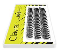 Clavier Artificial lashes in tufts Du2o Double Volume | 20 lashes in a tuft | Different lengths from 8 to 14 mm | Ultra volume, for a perfect look