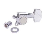 CLAVIJERO GUITARRA ELECTRICA/ACUSTICA - Gotoh (SGM 07) (Cromado) 6 En linea/Lubri (Coat + Rock) Solid