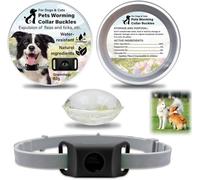 Clavya Tags for Dogs, 2025 New Clavya Natural Collar for Dog, 4 Months Long Lasting Protection, Waterproof Design, Adjustable Size for Small Medium and Large, For Rain, Mud, River, Swim (Black*1pcs)