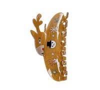 Claw Clip for Women, Christmas Hair Claw Beautiful Thick Hair Clip, Womens Hair Clip Fashionable Christmas Accessories for Women Girls