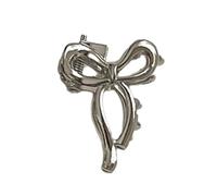 Claw Clip Hair Claws For Women Banana Barrette Jaw Clip Metallic Bowknot Hair Clips Girls Hair Styling Accessory