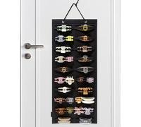 Claw Clip Organiser, Felt Hanging Hair Claw Clips Holder, Large Claw Clips Organisers and Storage, Hair Claw Clips Holder for Wall, Door, Cupboard