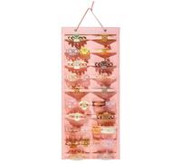 Claw Clip Organiser - Hanging Hair Clip Organiser Storage, Wall-Mounted Hair Claw Clip Holder | Organiser Claw Clip Storage Display, Door Hairpin Storage Felt Hairpin Box for Wall Door
