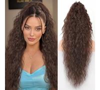 Claw Clip Ponytail Extension 30" Curly Wavy Pony Tails Hair Extensions Layered Fluffy Clip on Hairpieces Natural Looking Synthetic Hairpiece for Women(A20)