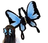 Claw Clips - Butterfly Bars with Stem, Styling Kit with Claw Clip, for Women Girls Daily Sport Work Party Photo Dating Travel Wedding