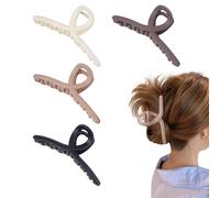 Claw Clips for Thick Hair 4 Pieces Claw Matte Barrettes Accessories