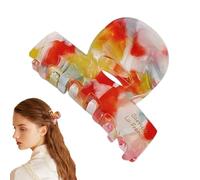 Claw Clips - Medium Length Hair Clips | 6 cm Stylish Small Non Slip Holding Power Half Hair Clips for Women