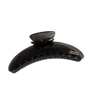 Claw Clips Simple Slightly Drunk Retro Dark Black Grab Clip Temperament Cross Hairpin Large Back Head Hair Shark(Style7)