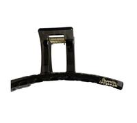 Claw Clips Simple Slightly Drunk Retro Dark Black Grab Clip Temperament Cross Hairpin Large Back Head Hair Shark Clip(Style5)