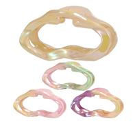 Claw Clips Women, Hair Clips Cloud Hairpin, for 4 Pieces Barrettes | Styling Tool Strong Hold for Short Medium Straight, Gift Option Curly Girls for Accessories, Candy Colored