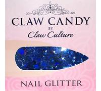 Claw Culture Nail Glitter For Acrylic Or Gel - Blue Moon Blue Moon One Size