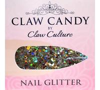 Claw Culture Nail Glitter For Acrylic Or Gel - Gold Rush Gold Rush One Size