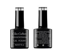 Claw Culture Women's Gel Nail Polish Clear Top Coat 8ml