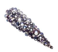 Claw Culture Women's Nail Art Cristallo Stones 2-5mm - Smokey Blue