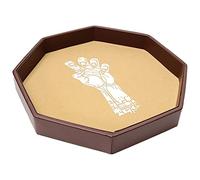Claw D&D Dice Rolling Tray | DnD Dice Tray | Dice Roller Octagon Dice Trays | 30cm x 30cm Vecna PRG Dice Mat | Noise Dampening Rolling Trays | Durable TTRPG Rolling Tray Box | Tabletop Dice Tray D&D