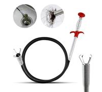 Claw Gripper,Regerly 4 Piece Gripper Flexible Claw Gripper Set Retractable Four-Prong Handle for Drains Sink Bathtub Sewer Channels Toilet (60cm/90cm/160cm/200cm)