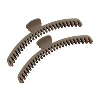 Claw Hair Clips For Women - Non Slip Banana Hairpins, 4 Packs Small Portable Hair Claws | Large Barrettes, Thin Pins, Strong Adhesion Po