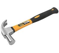 Claw Hammer 16Oz -25mm Fiberglass Handle Heat Treated Carbon Steel Polished Patented Soft Grip Handle