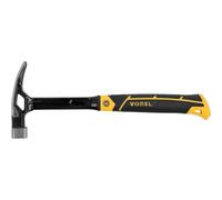 Claw Hammer 450g Polished Steel with Magnet Non-Slip ABS TPR Handle Nail Pulling Repair Craft