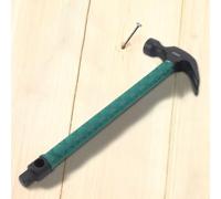 Claw Hammer for Air Conditioner Installation with 12mm Fly Socket and 14/17/19/22mm Sizes, High-Carbon Steel Forged Head, Non-Slip Handle for(335MM)