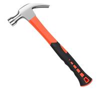Claw Hammer Framing, Sheep Horn Hammer - 0.37Kg, Sturdy Forged Steel, Rustproof, Non-Slip, Long Handle, Electricians, Small & Stubby Hammers with Comfortable Handle for DIY Craft Industry
