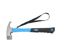 Claw Hammer Premium ABS Rubber Iron Construction Eagle Beak Claw Design Non Slip Rubber Handle Versatile Hammer for Camping Hiking Outdoor Activities (Blue)