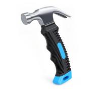 Claw Hammer Small Hammer Framing Hammer 8 oz Stubby Hammer Claw Hammers Mini Hammer with Non-Slip Handle for DIY Projects in Home and Office Blue