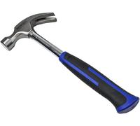 Claw Hammer Steel Shaft Faithfull 454g (16oz) FAICAS16 Rubber Grip NEW