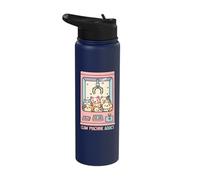 Claw Machine Addict Cute Cat Claw Vending Machine Stainless Steel Insulated Water Bottle