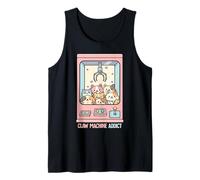 Claw Machine Addict Cute Cat Claw Vending Machine Tank Top