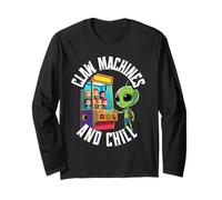 Claw Machine And Chill Crane Game Long Sleeve T-Shirt
