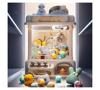 Claw Machine Big , Kids Claw Machine with Light and Music,2 Panda Doll,25 Dolls,20 Gashapons , The Claw Toy Grabber Machine for 4-7 8-12 Year Old Boy Girl Gift Ideas