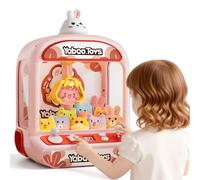 Claw Machine for Kids,Bear Mini Claw Machine 5 6 8 Year Old Girls Gifts,Game Toy for 3 4 5 6 7 Year Old Girl,Girls Toys Age 5 6 7,Ideal Birthday Educational Gifts for Kid