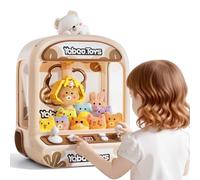 Claw Machine for Kids, Bear Vending Machine Toy with Sound Lights,Arcade Game Toy for Boys Girls Ages 4 5 6 7 8 9,Ideal Birthday Educational Gifts for Kid Girl Boy