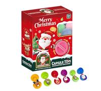 Claw Machine for Kids - Mini Christmas Toy, Small Vending Claw Game with Replaceable Prizes, Interactive Toy for Boys, Girls, Pupils, Children, Winter Holiday Fun, Birthday Party, and Surprise Gift