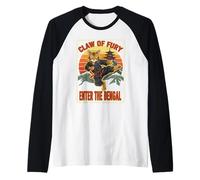 Claw of Fury Enter The Bengal Raglan Baseball Tee