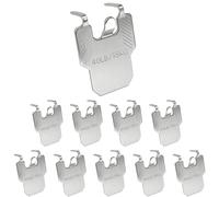 Claw Picture Hangers Hooks 10Pcs, No Nails Required Claw Picture Hooks Heavy Duty Picture Hooks No Damage Heavy Duty Wall for Plasterboard Picture Hooks Securely Hanging Pictures Frames Wall Art