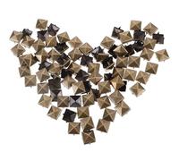 Claw Studs 100pcs Square Decorative Rivets 12mm Copper for DIY Craft