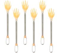 Claw Tool 6pcs Stainless Steel Telescoping Back Scratcher