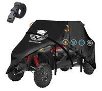 ClawCover 4-6 Seater XXL UTV Covers Waterproof Outdoor,Heavy Duty Fadeless Oxford Cloth,Windproof All Weather Side by Side Covers Accessories for Polaris RZR Can-Am Yamaha Honda,159Lx66Wx76H Inch
