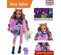 Clawdeen Wolf Doll with Dog Crescent - Accessories for Endless Adventures