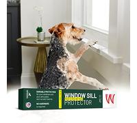 CLAWGUARD Window Sill Protector - Strong Transparent Protection from Dog and Cat Scratching, Chewing, Slobbering and Clawing on Window Sills. Keep Paws Safe and Home Clean. (Clear 29.5 in. x 3.25 in.)